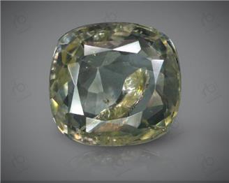 Yellow Sapphire Unheated & Untreated Natural Certified 4.04  CTS.  (  31162  DIN  )